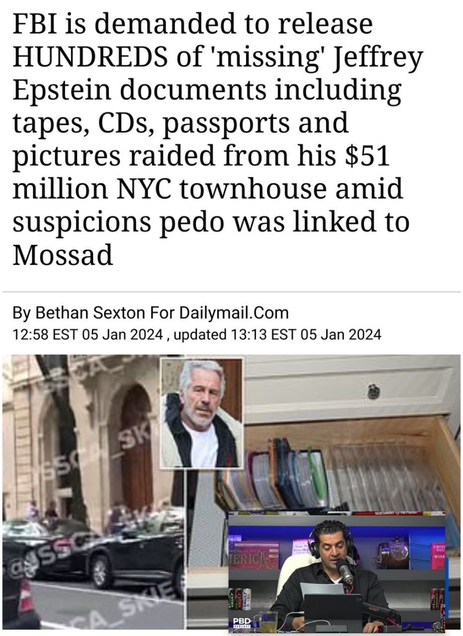 FBI is demanded to release HUNDREDS of ‘missing’ Jeffrey Epstein&nbsp;documents