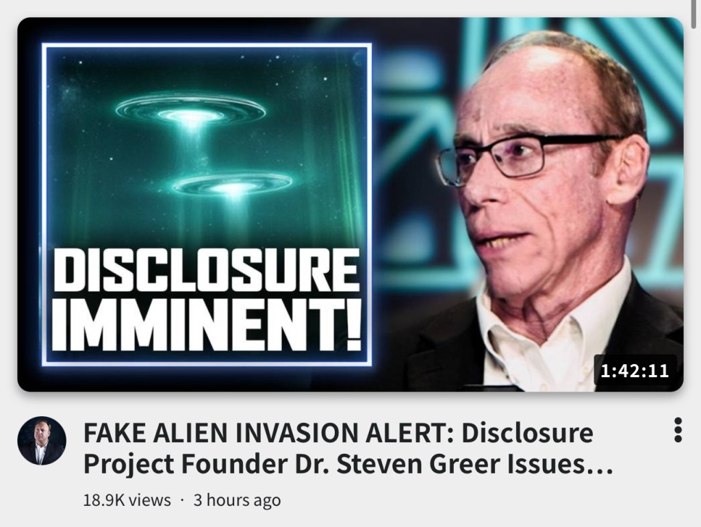 FAKE ALIEN INVASION&nbsp;ALERT