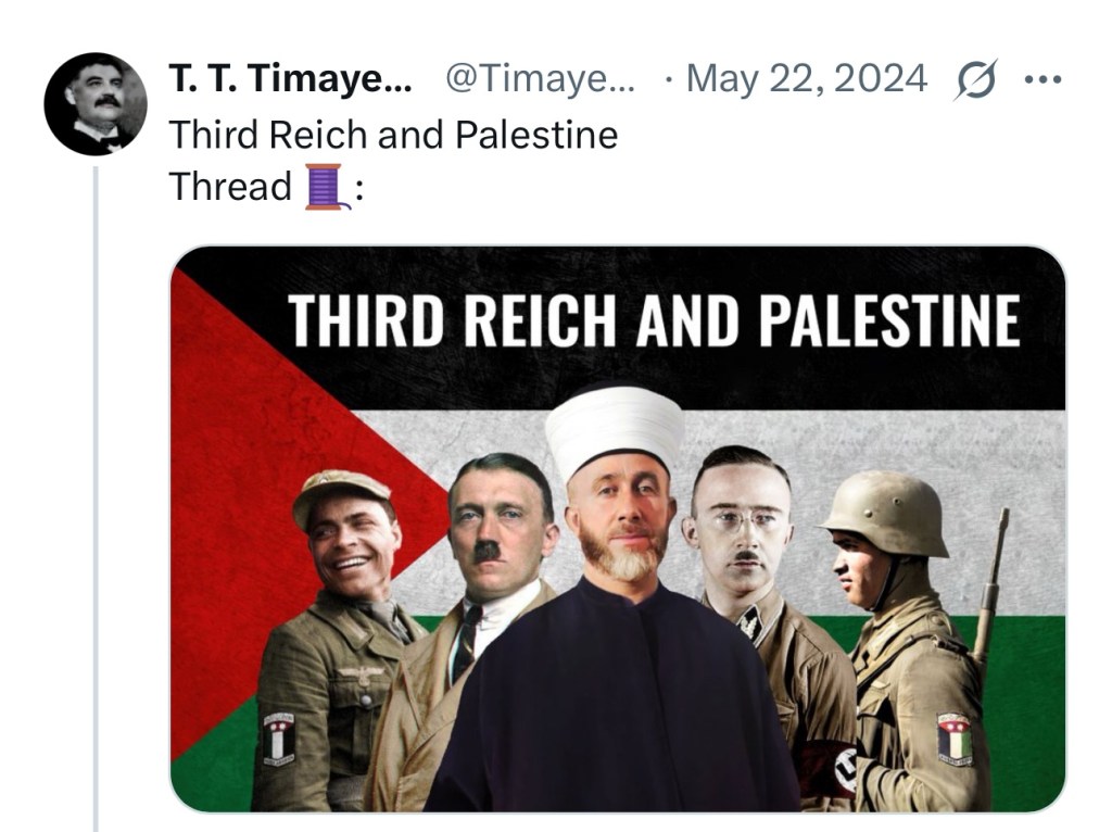 Third Reich and Palestine&nbsp;Thread