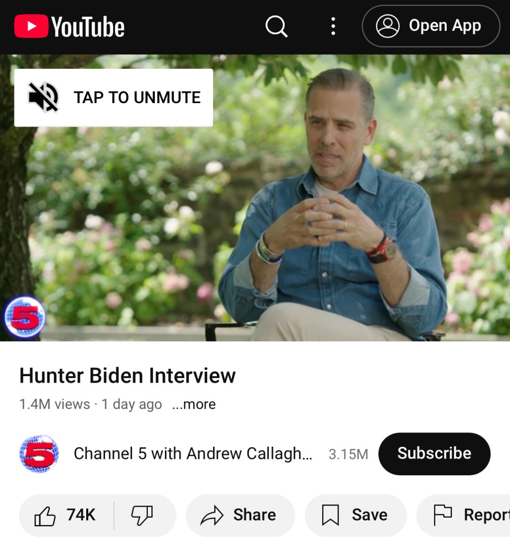 Full Hunter Biden&nbsp;Interview