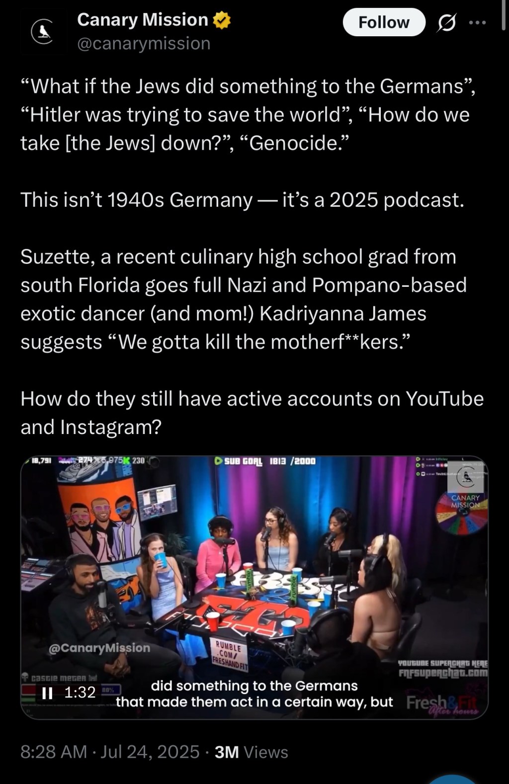 Damn, you know Fresh is not happy about this&nbsp;lol