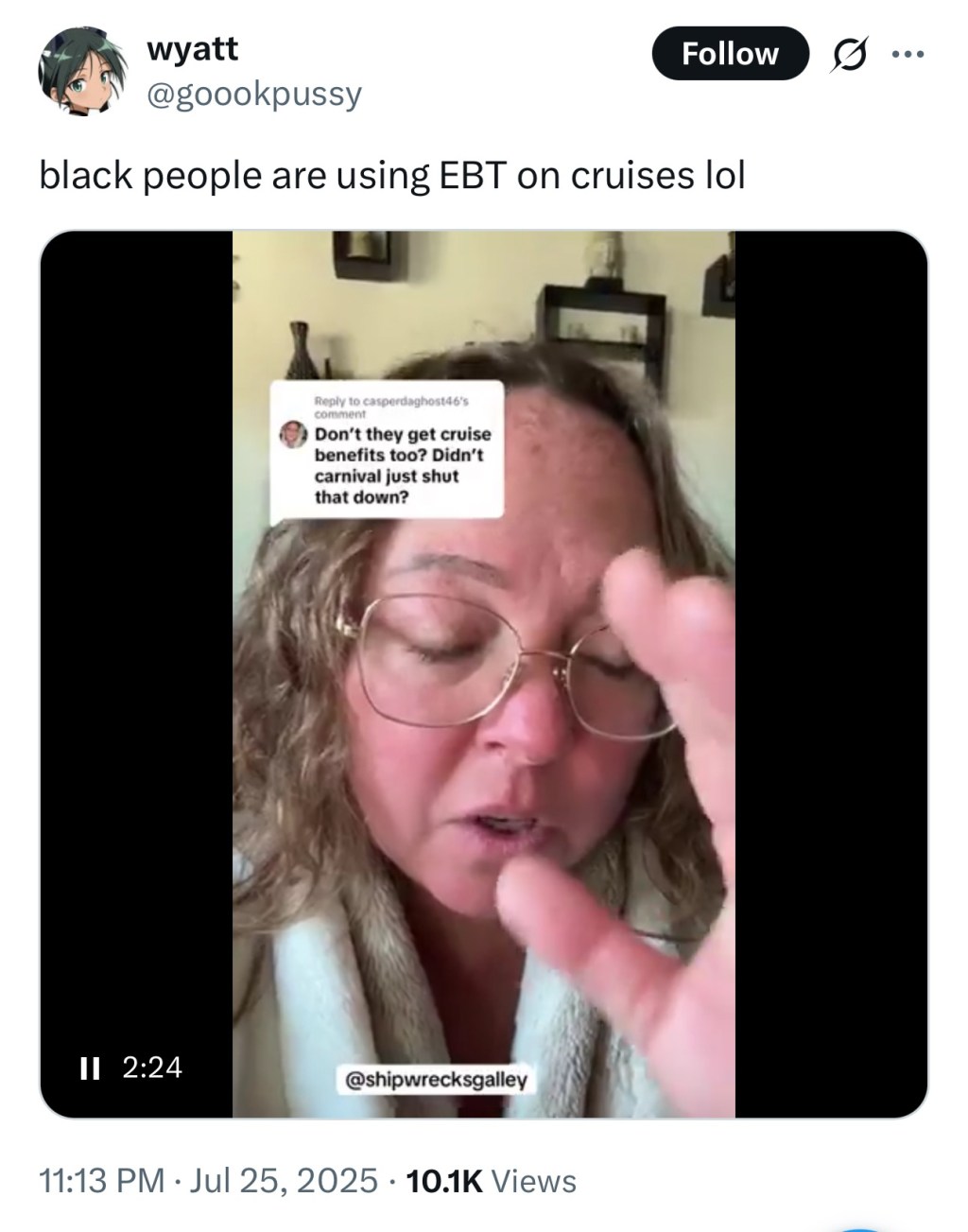 The Boomer Epiphany: You Work Hard So Blacks Can Take&nbsp;Cruises