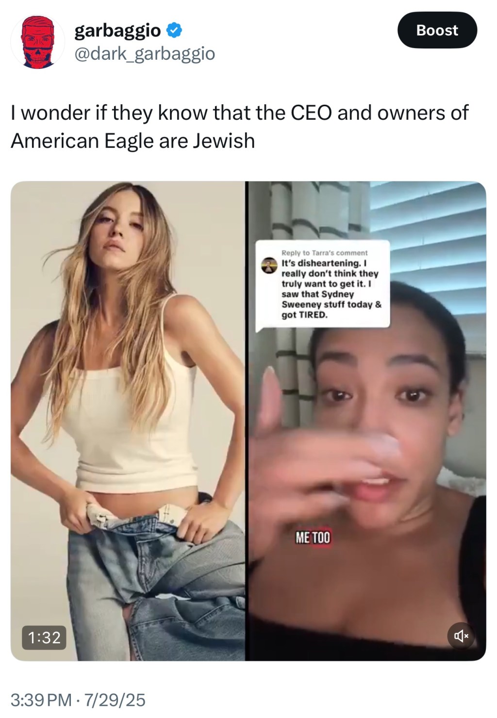 The Sydney Sweeney crash-outs&nbsp;continue