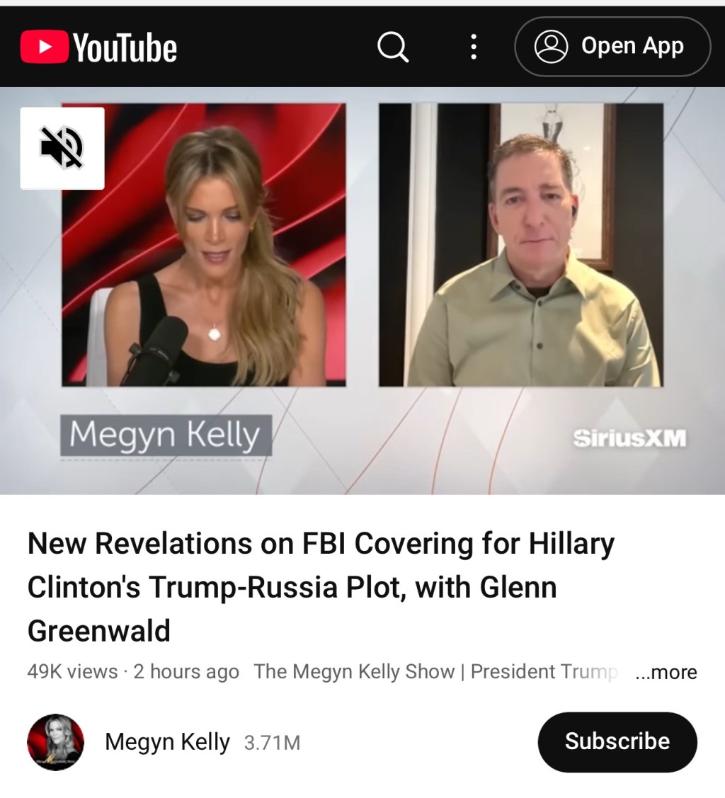 New Revelations on FBI Covering for Hillary Clinton’s Trump-Russia Plot, with Glenn&nbsp;Greenwald