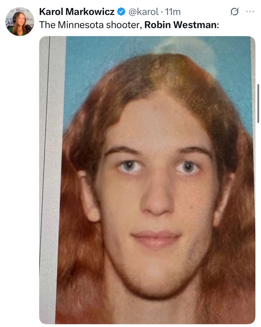 Minneapolis Catholic School Shooter identified as Robin Westman, who appears to be&nbsp;transgender