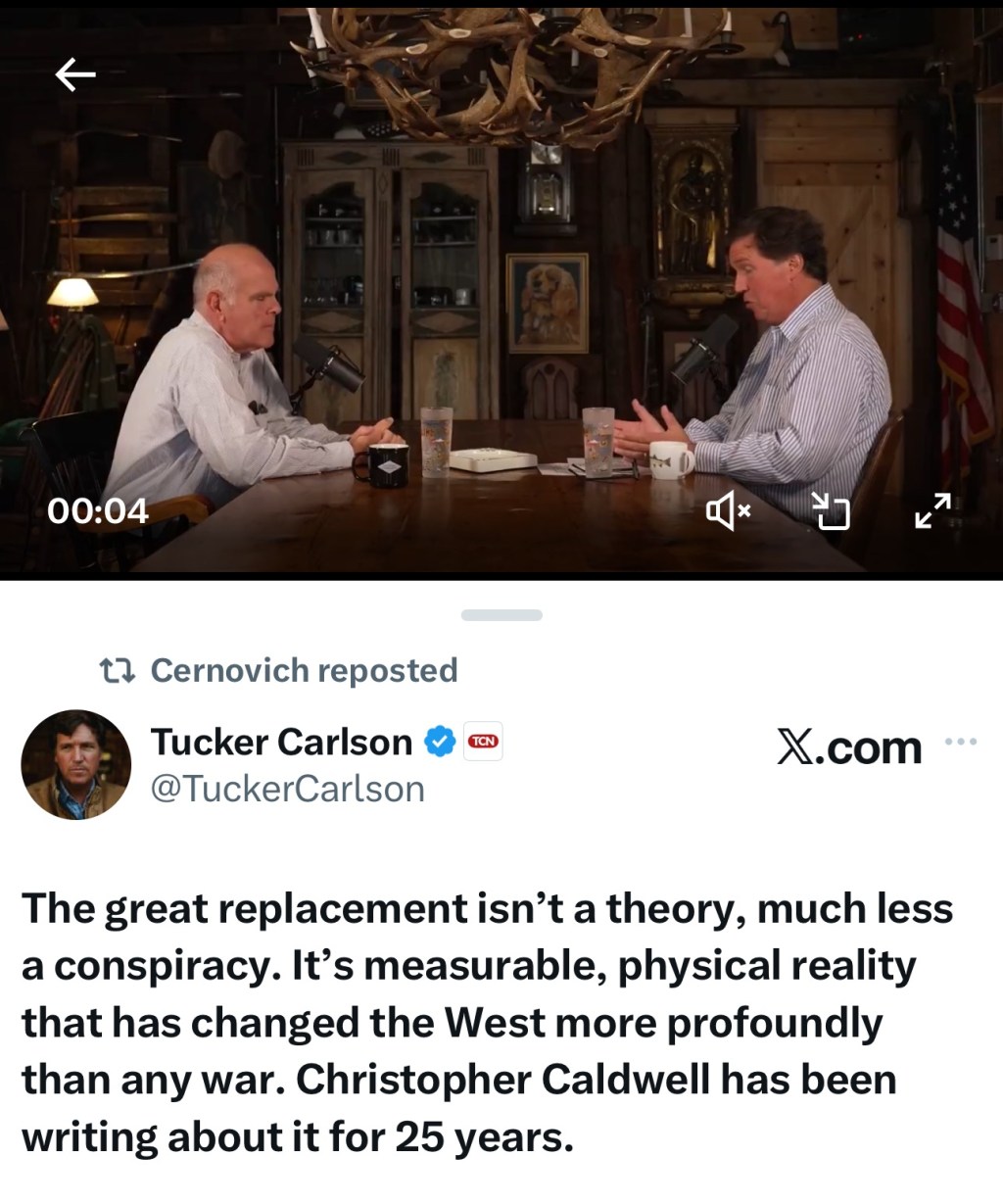 The great replacement isn’t a theory, much less a&nbsp;conspiracy.