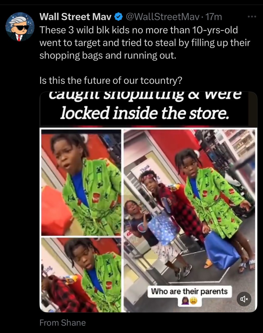 3 baby-faced burglars attempt to rob a Target, threaten staff when&nbsp;confronted