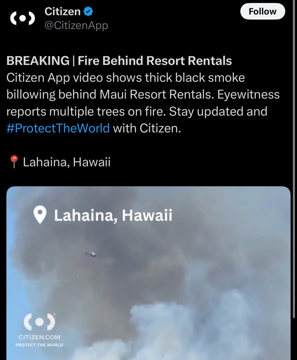 LAHAINA EVACUATES AGAIN – ALMOST 2 YEARS TO THE&nbsp;DAY