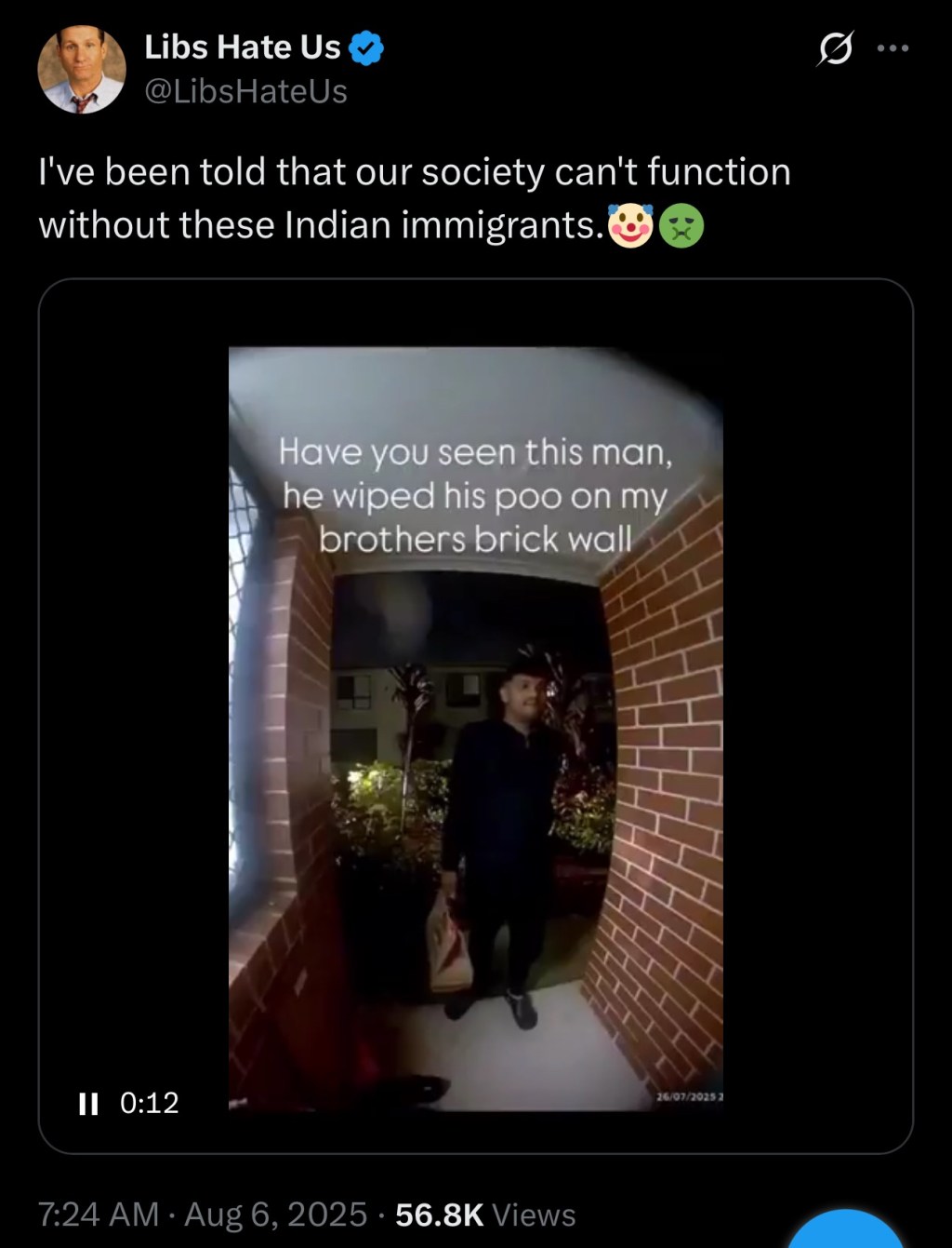 Indian delivery driver wipes poop on customer’s&nbsp;bricks