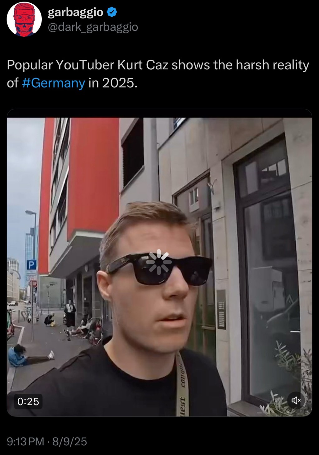 Popular YouTuber Kurt Caz shows the harsh reality of #Germany in&nbsp;2025.