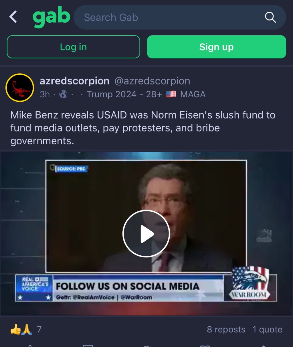 Mike Benz reveals USAID was Norm Eisen’s slush fund to fund media outlets, pay protesters, and bribe&nbsp;governments.