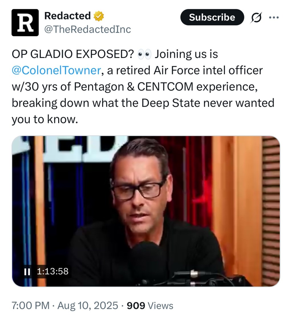 OPERATION GLADIO EXPOSED?