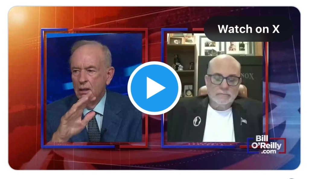 Bill O’Reilly tells Mark Levin that he opens his new book “Confronting Evil” by describing how the “October 6th attack” shows “what evil&nbsp;is.”