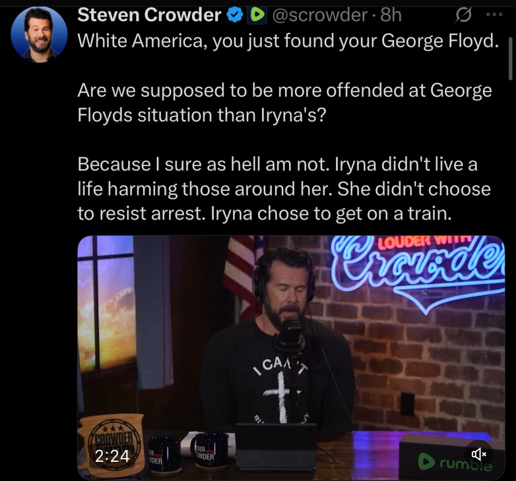 White America, you just found your George&nbsp;Floyd.