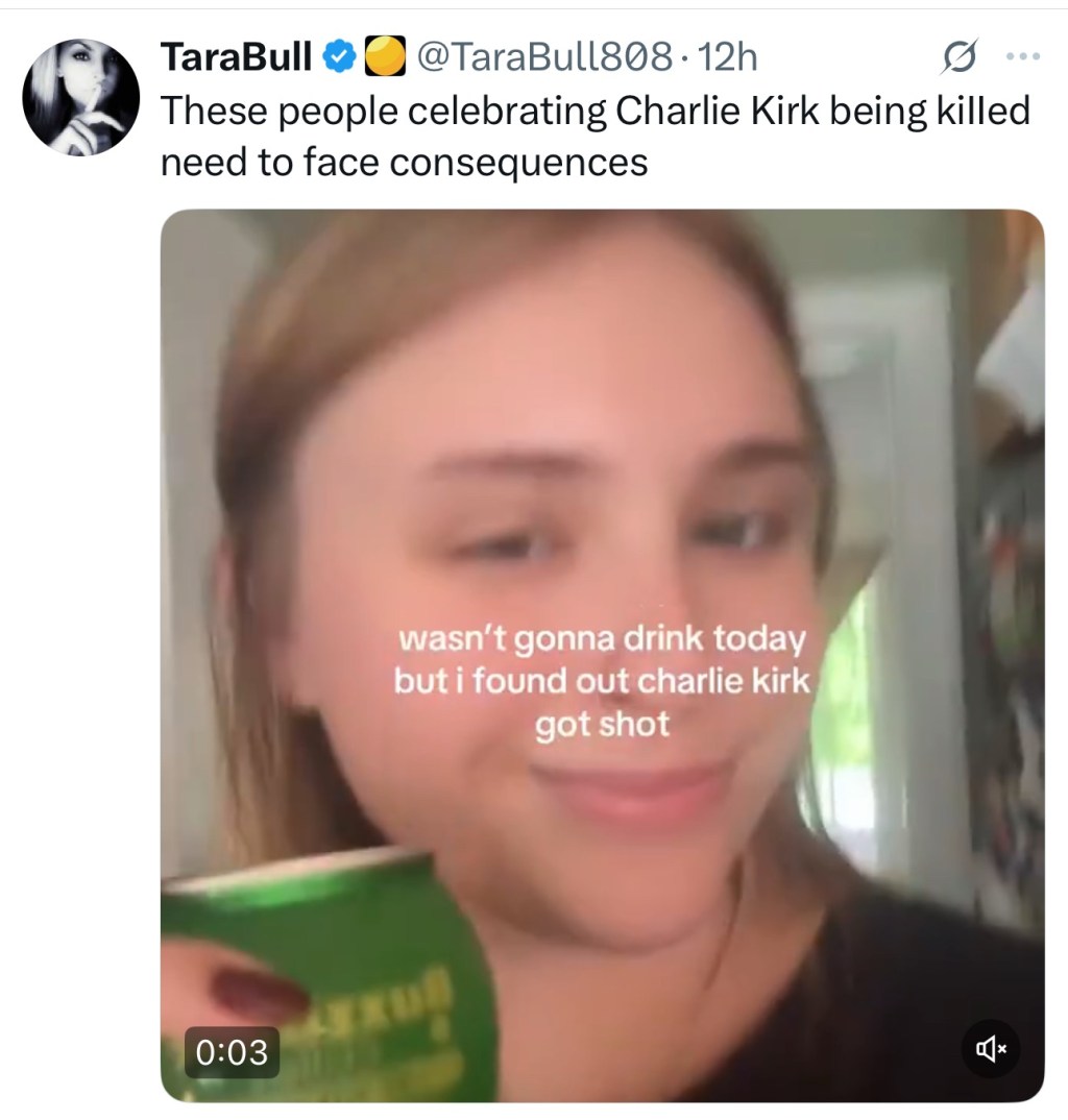 Neo-Bolsheviks celebrating Charlie Kirk’s assassination (part&nbsp;2)