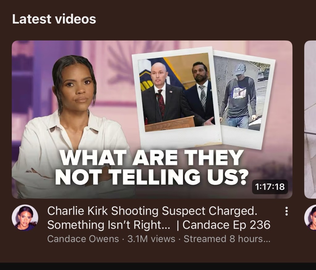 Candace Owens – What Are They Not Telling&nbsp;Us?