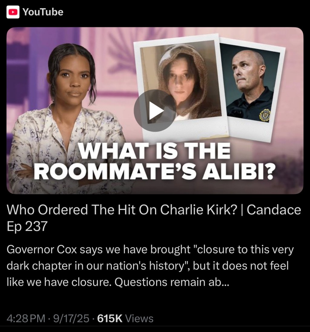 Candace Owens – What’s The Roommate’s&nbsp;Alibi?