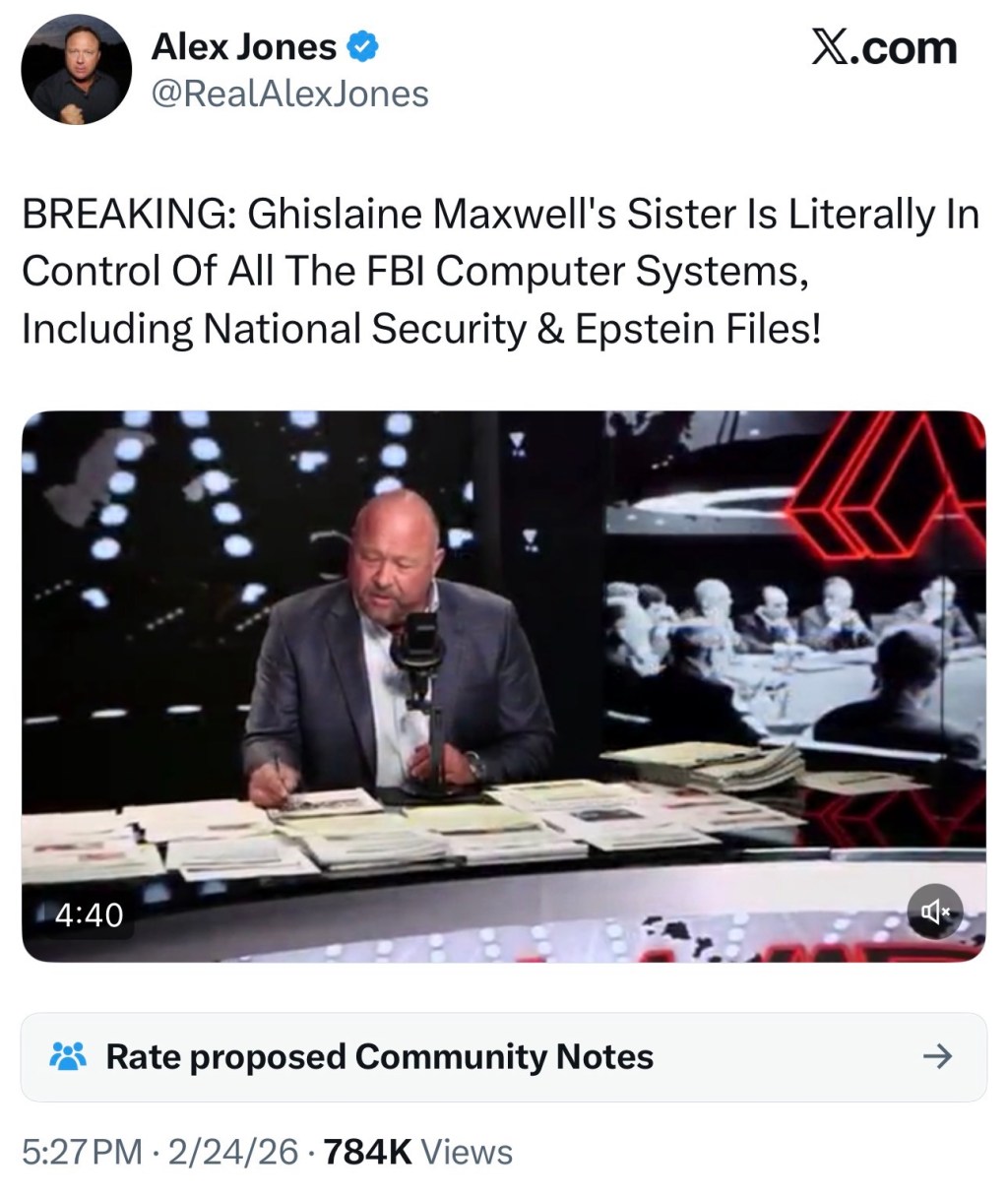 Ghislaine Maxwell’s Sister Is Literally In Control Of All The FBI Computer Systems, Including National Security & Epstein&nbsp;Files