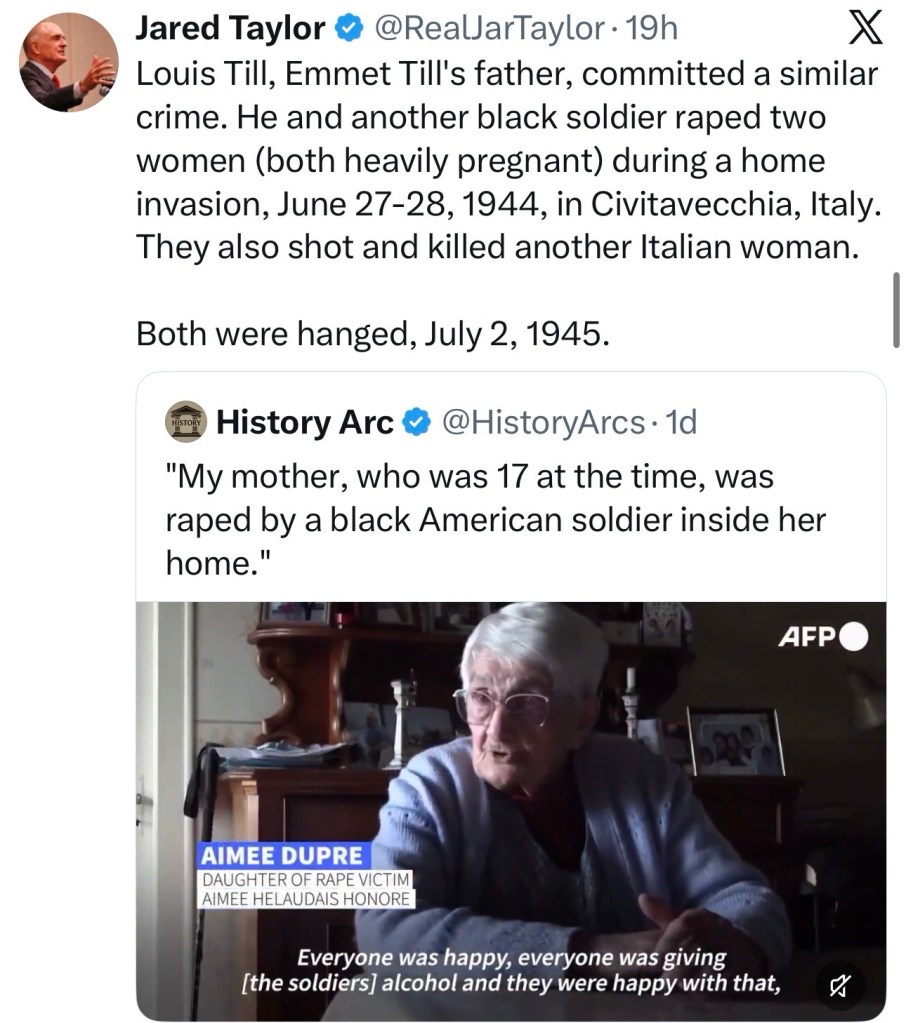 Louis Till, Emmet Till’s father, committed a similar&nbsp;crime.