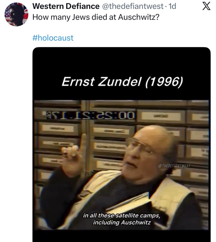How many Jews died at&nbsp;Auschwitz?