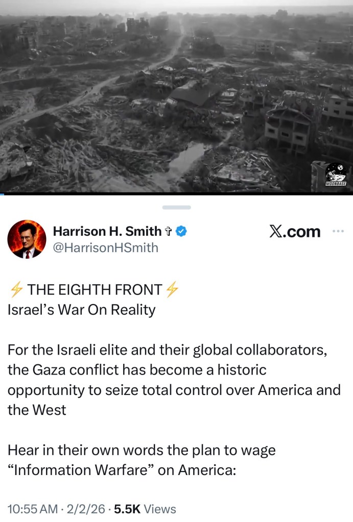 The 8th Front – Israel’s War on&nbsp;Reality