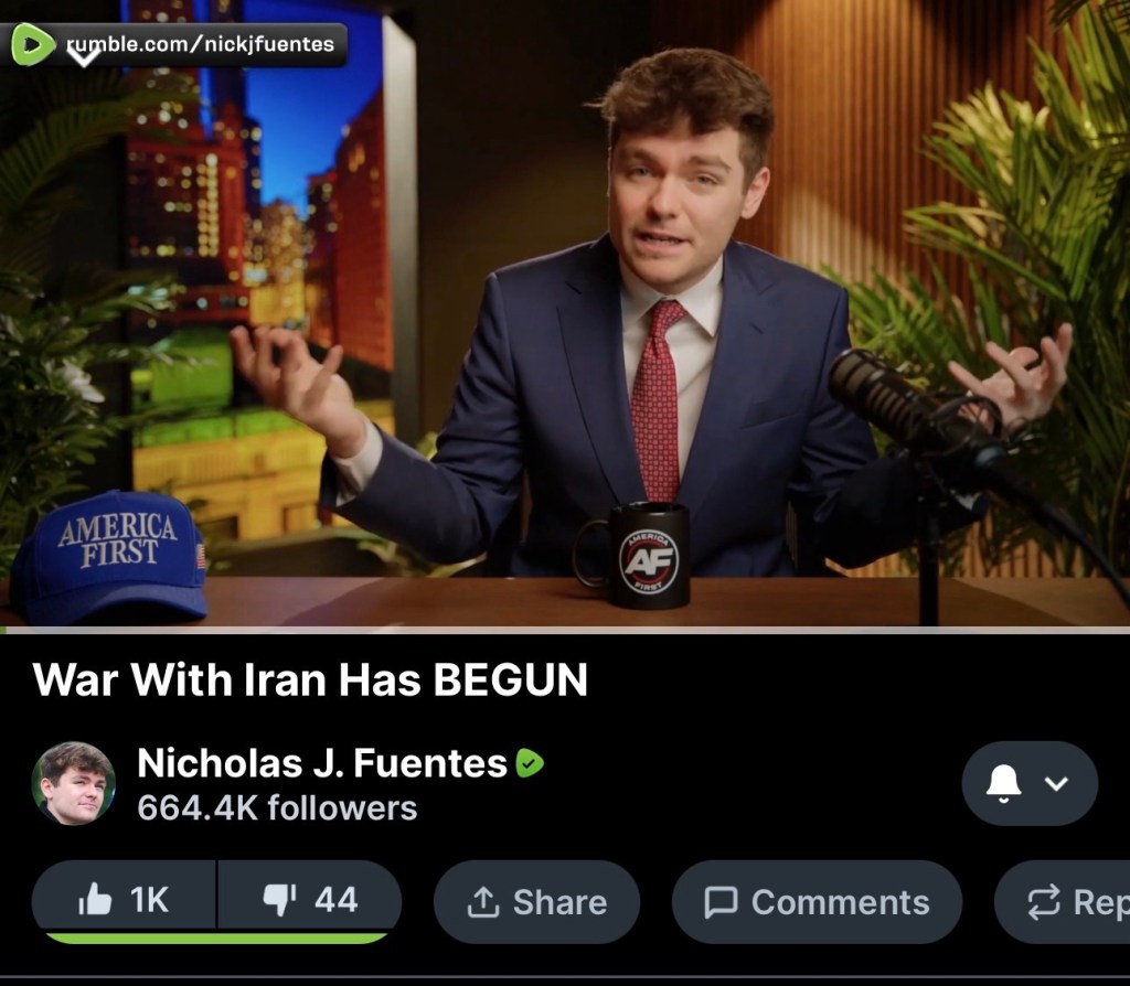 NJF – The War With Iran Has&nbsp;Begun