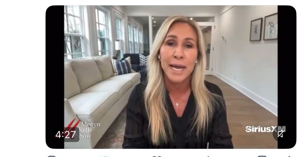 MTG just went absolutely nuclear on Trump’s war in&nbsp;Iran.