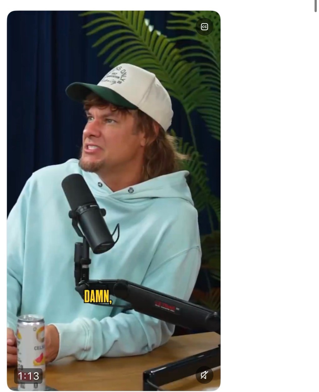 Theo Von: “I do believe we are owned by&nbsp;Israel.”