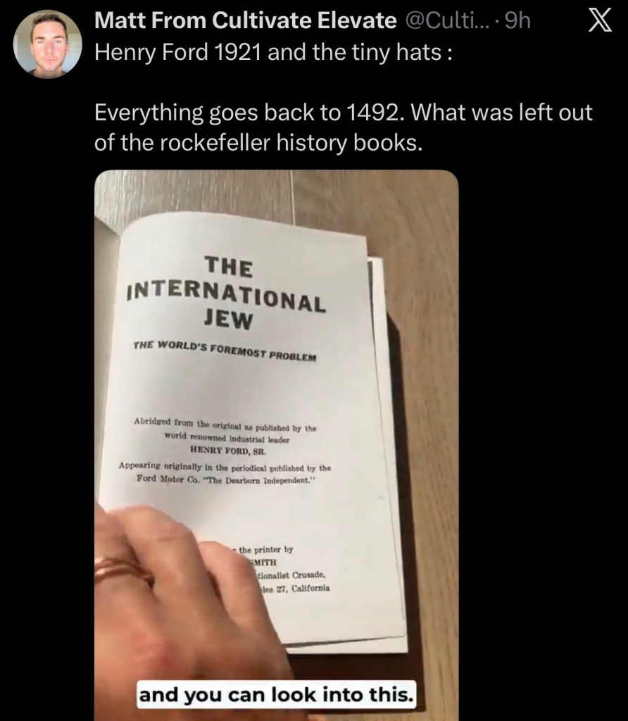 Henry Ford 1921 and the tiny hats&nbsp;: