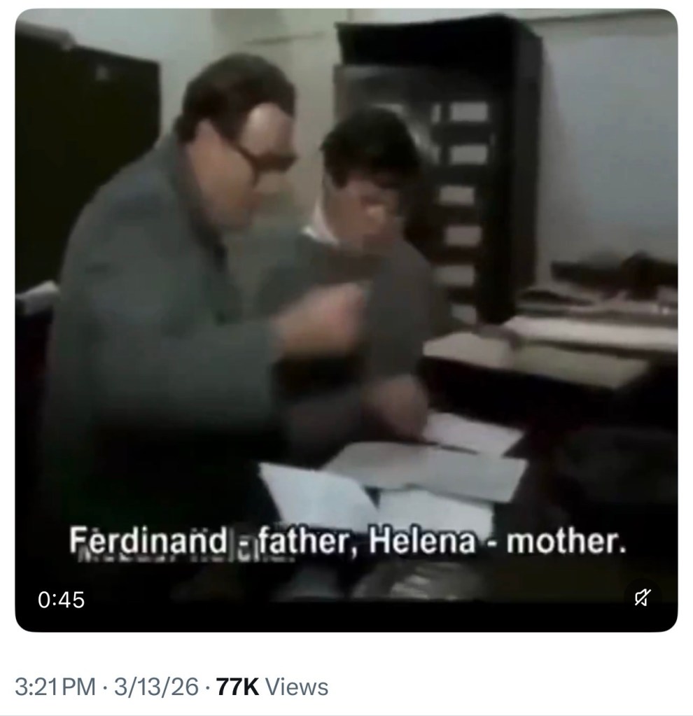 Remember when a living jewish man, Joseph Kleinman was told that he died in the holocaust (according to official&nbsp;documents)