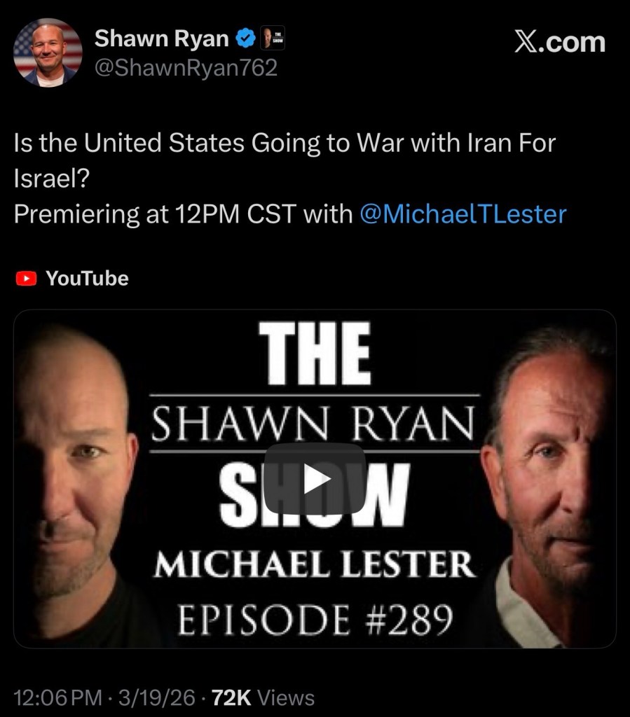 Is the United States Going to War with Iran For&nbsp;Israel?