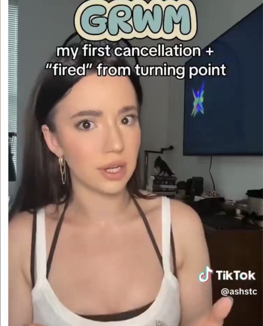 Ashley St. Clair says her ex boyfriend DC Draino started crying and throwing up before her dinner with Nick&nbsp;Fuentes