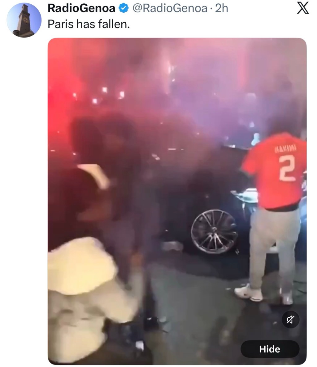 Paris has fallen.