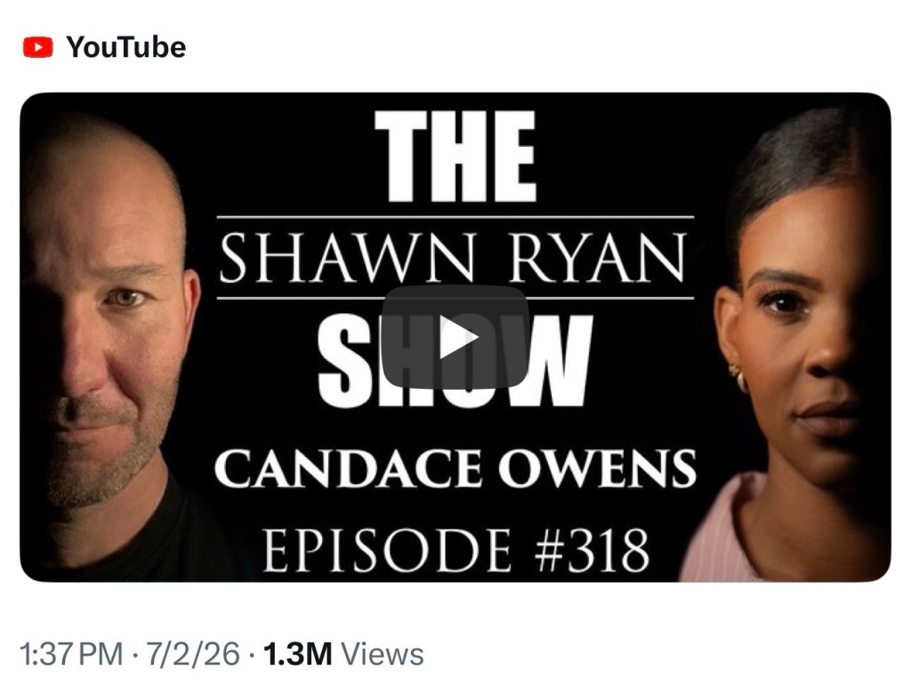 Shawn Ryan with Candace Owens (Full&nbsp;Episode)